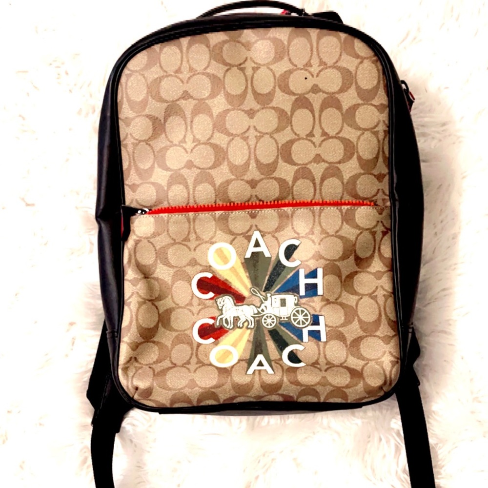 AUTHENTIC COACH BACKPACK 💙💚💛🧡❤️